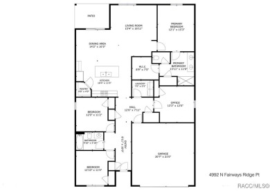 Price Just Reduced to $299,000-That's Only $166.11 per Sq. Ft.! on Twisted Oaks Golf Club in Florida - for sale on GolfHomes.com, golf home, golf lot