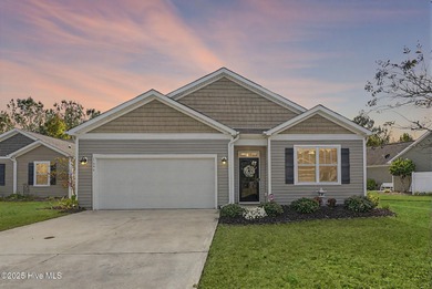 Enjoy space, privacy & upgrades in this gorgeous single story on Lennon Hills Golf Course in North Carolina - for sale on GolfHomes.com, golf home, golf lot