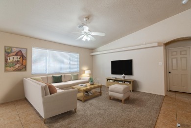 Priced to sell! Brand new turf addition in the backyard! This 3 on Mesa Del Sol Golf Club in Arizona - for sale on GolfHomes.com, golf home, golf lot