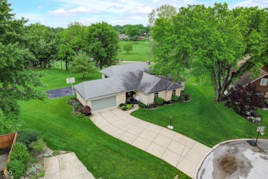 Premier Golf Setting! Stunning hilltop view of Pete Dye's on Dyes Walk Golf Course in Indiana - for sale on GolfHomes.com, golf home, golf lot