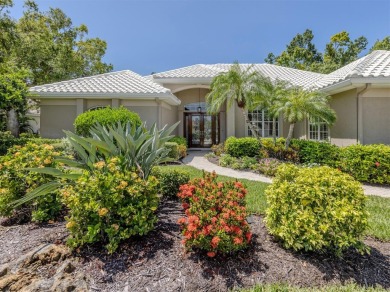 Stunning residence that's filled with natural light and on The Venice Golf and Country Club in Florida - for sale on GolfHomes.com, golf home, golf lot
