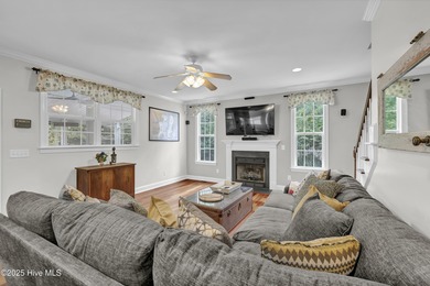 Tucked away on 1.49 private acres, this William Poole-designed on Olde Point Golf and Country Club in North Carolina - for sale on GolfHomes.com, golf home, golf lot