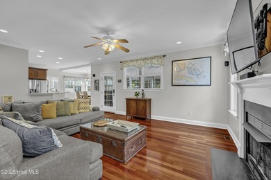 Tucked away on 1.49 private acres, this William Poole-designed on Olde Point Golf and Country Club in North Carolina - for sale on GolfHomes.com, golf home, golf lot