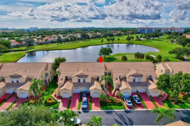 Bright, cheery 2nd floor condo with amazing water and golf on The Boca Country Club in Florida - for sale on GolfHomes.com, golf home, golf lot