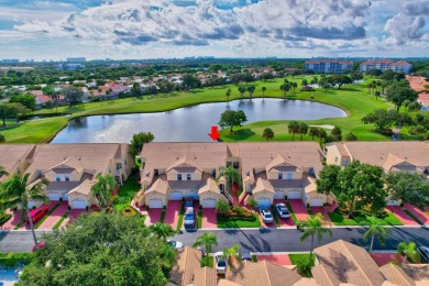 Bright, cheery 2nd floor condo with amazing water and golf on The Boca Country Club in Florida - for sale on GolfHomes.com, golf home, golf lot