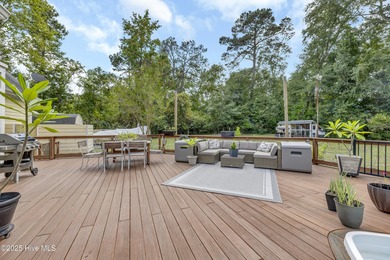 Tucked away on 1.49 private acres, this William Poole-designed on Olde Point Golf and Country Club in North Carolina - for sale on GolfHomes.com, golf home, golf lot