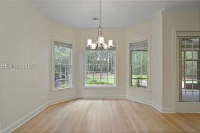 This spacious Lowcountry home in Riverton Pointe offers an open on Hampton Pointe Golf Course in South Carolina - for sale on GolfHomes.com, golf home, golf lot