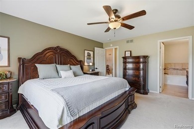 Spacious 3-bedroom, 3.5-bath, end-unit condo in the Villas at on Beacon Hill Golf Club in Michigan - for sale on GolfHomes.com, golf home, golf lot