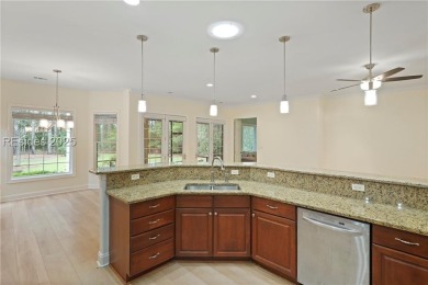 This spacious Lowcountry home in Riverton Pointe offers an open on Hampton Pointe Golf Course in South Carolina - for sale on GolfHomes.com, golf home, golf lot