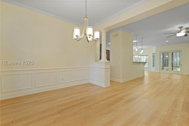 This spacious Lowcountry home in Riverton Pointe offers an open on Hampton Pointe Golf Course in South Carolina - for sale on GolfHomes.com, golf home, golf lot