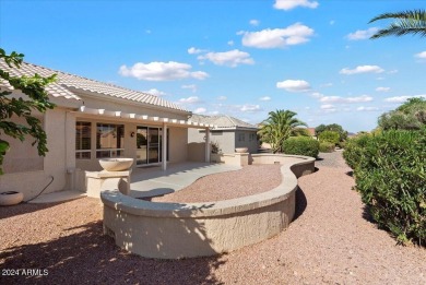 Discover this sought-after expanded Flagstaff model, offering 2 on Desert Trails in Arizona - for sale on GolfHomes.com, golf home, golf lot