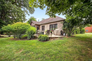 This charming home, offers the feeling of being on vacation on The Eagle Pointe Golf Resort in Indiana - for sale on GolfHomes.com, golf home, golf lot