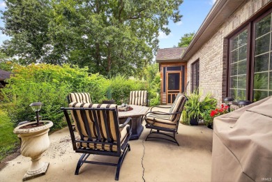 This charming home, offers the feeling of being on vacation on The Eagle Pointe Golf Resort in Indiana - for sale on GolfHomes.com, golf home, golf lot