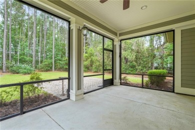 This spacious Lowcountry home in Riverton Pointe offers an open on Hampton Pointe Golf Course in South Carolina - for sale on GolfHomes.com, golf home, golf lot