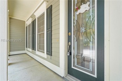 This spacious Lowcountry home in Riverton Pointe offers an open on Hampton Pointe Golf Course in South Carolina - for sale on GolfHomes.com, golf home, golf lot