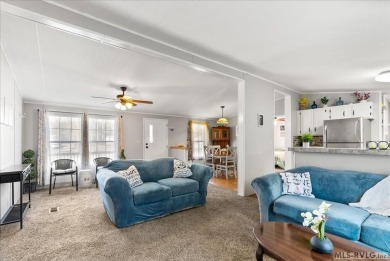 This freshly remodeled 3-bedroom, 2-bath doublewide is move-in on Tanglewood Shores Golf Club in Virginia - for sale on GolfHomes.com, golf home, golf lot