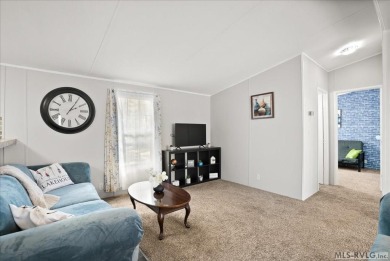 This freshly remodeled 3-bedroom, 2-bath doublewide is move-in on Tanglewood Shores Golf Club in Virginia - for sale on GolfHomes.com, golf home, golf lot
