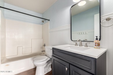 What a beautiful two-story home with a POOL in Western Skies on Western Skies Golf Club in Arizona - for sale on GolfHomes.com, golf home, golf lot