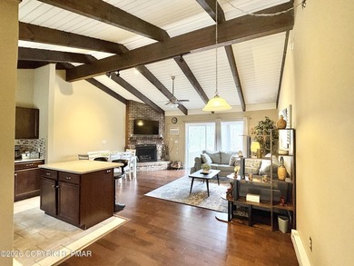 Rare availability in the Poconos. Step into your fully furnished on Split Rock Resort and Country Club in Pennsylvania - for sale on GolfHomes.com, golf home, golf lot