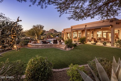 Welcome to a custom-built residence that epitomizes classic on Troon Country Club in Arizona - for sale on GolfHomes.com, golf home, golf lot