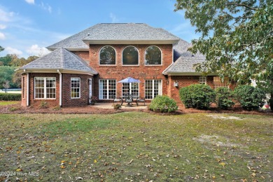 Gorgeous custom brick home on the golf course has 4 bedrooms, 3 on Magnolia Greens Golf Plantation in North Carolina - for sale on GolfHomes.com, golf home, golf lot