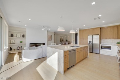 Gorgeous single story home nestled in Summerlins' best guard on Siena Golf Club in Nevada - for sale on GolfHomes.com, golf home, golf lot