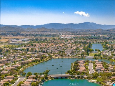 Stunning Single-Story Home in Menifee Lakes 55+ Community ~ LAKE on Menifee Lakes Country Club - Lakes in California - for sale on GolfHomes.com, golf home, golf lot