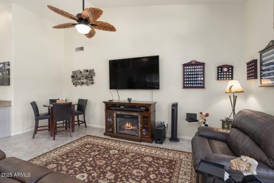 Located on a PRIVATE corner lot offering an ''OASIS  setting'' on Tuscany Falls At Pebble Creek in Arizona - for sale on GolfHomes.com, golf home, golf lot