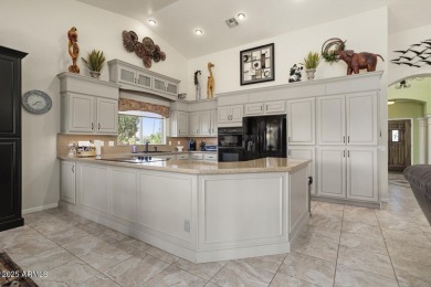 Located on a PRIVATE corner lot offering an ''OASIS  setting'' on Tuscany Falls At Pebble Creek in Arizona - for sale on GolfHomes.com, golf home, golf lot