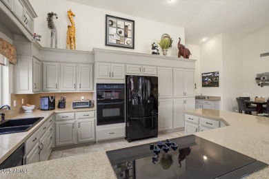 Located on a PRIVATE corner lot offering an ''OASIS  setting'' on Tuscany Falls At Pebble Creek in Arizona - for sale on GolfHomes.com, golf home, golf lot