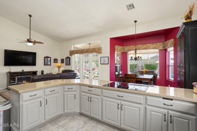 Located on a PRIVATE corner lot offering an ''OASIS  setting'' on Tuscany Falls At Pebble Creek in Arizona - for sale on GolfHomes.com, golf home, golf lot
