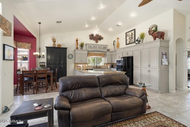 Located on a PRIVATE corner lot offering an ''OASIS  setting'' on Tuscany Falls At Pebble Creek in Arizona - for sale on GolfHomes.com, golf home, golf lot