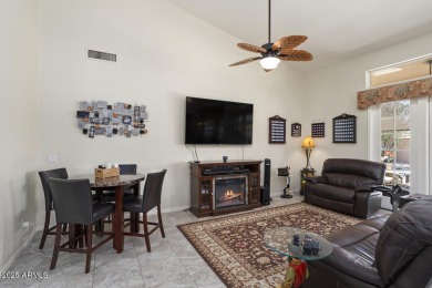 Located on a PRIVATE corner lot offering an ''OASIS  setting'' on Tuscany Falls At Pebble Creek in Arizona - for sale on GolfHomes.com, golf home, golf lot