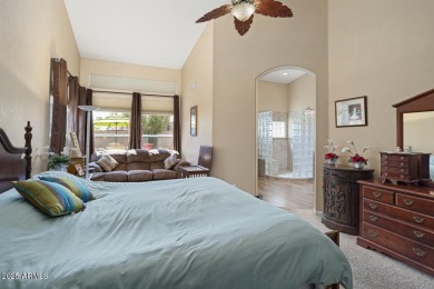 Located on a PRIVATE corner lot offering an ''OASIS  setting'' on Tuscany Falls At Pebble Creek in Arizona - for sale on GolfHomes.com, golf home, golf lot