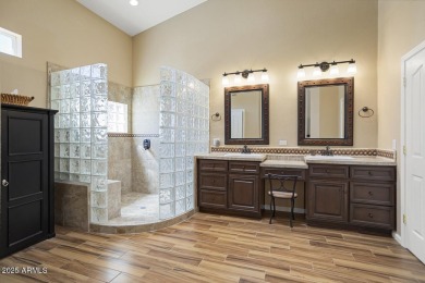 Located on a PRIVATE corner lot offering an ''OASIS  setting'' on Tuscany Falls At Pebble Creek in Arizona - for sale on GolfHomes.com, golf home, golf lot