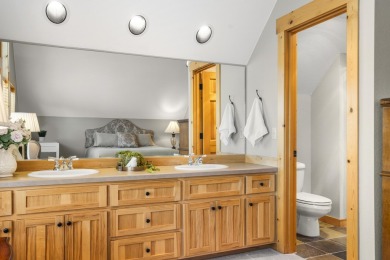 Discover rustic elegance in this charming chalet nestled within on Eagle Crest Golf Resort - Resort Course in Oregon - for sale on GolfHomes.com, golf home, golf lot