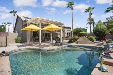 Located on a PRIVATE corner lot offering an ''OASIS  setting'' on Tuscany Falls At Pebble Creek in Arizona - for sale on GolfHomes.com, golf home, golf lot