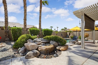 Located on a PRIVATE corner lot offering an ''OASIS  setting'' on Tuscany Falls At Pebble Creek in Arizona - for sale on GolfHomes.com, golf home, golf lot