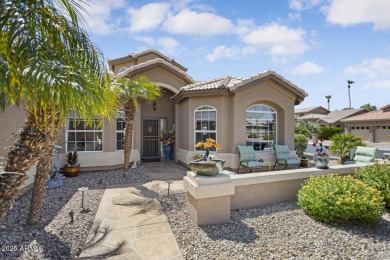 Located on a PRIVATE corner lot offering an ''OASIS  setting'' on Tuscany Falls At Pebble Creek in Arizona - for sale on GolfHomes.com, golf home, golf lot