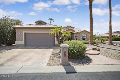 Located on a PRIVATE corner lot offering an ''OASIS  setting'' on Tuscany Falls At Pebble Creek in Arizona - for sale on GolfHomes.com, golf home, golf lot