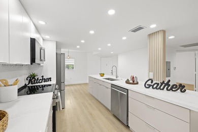 Beautifully renovated 2 bedroom, 2 bath residence overlooking on Flamingo Lakes Country Club in Florida - for sale on GolfHomes.com, golf home, golf lot