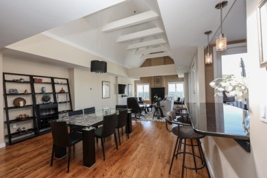 Penthouse living at its finest! This rare two-story home on the on Sky Meadow Country Club in New Hampshire - for sale on GolfHomes.com, golf home, golf lot