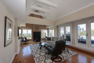 Penthouse living at its finest! This rare two-story home on the on Sky Meadow Country Club in New Hampshire - for sale on GolfHomes.com, golf home, golf lot