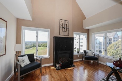 Penthouse living at its finest! This rare two-story home on the on Sky Meadow Country Club in New Hampshire - for sale on GolfHomes.com, golf home, golf lot