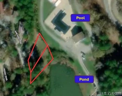 Scenic Double Lot with Pond  Pool Views - River Ridge, Bracey VA on River Ridge Golf Club in Virginia - for sale on GolfHomes.com, golf home, golf lot
