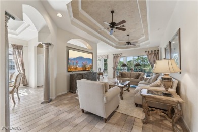 Experience luxurious resort-style living in this beautifully on Miromar Lakes Golf Club in Florida - for sale on GolfHomes.com, golf home, golf lot