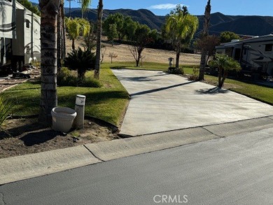 Extra long Lot ready for your touches or just entertain in your on Rancho California RV Resort in California - for sale on GolfHomes.com, golf home, golf lot