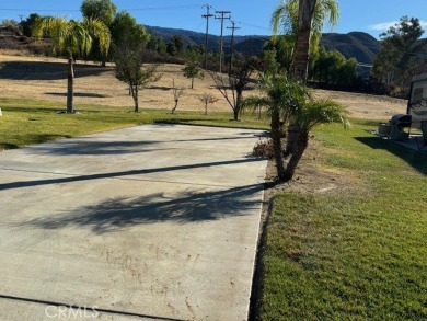Extra long Lot ready for your touches or just entertain in your on Rancho California RV Resort in California - for sale on GolfHomes.com, golf home, golf lot