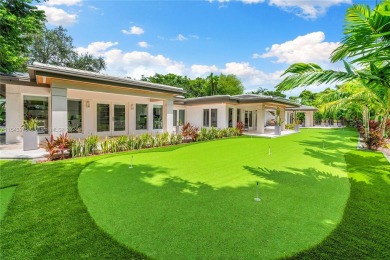 Tastefully remodeled estate overlooking the 15th hole of the on Riviera Country Club in Florida - for sale on GolfHomes.com, golf home, golf lot