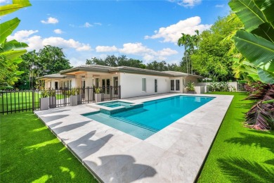 Tastefully remodeled estate overlooking the 15th hole of the on Riviera Country Club in Florida - for sale on GolfHomes.com, golf home, golf lot